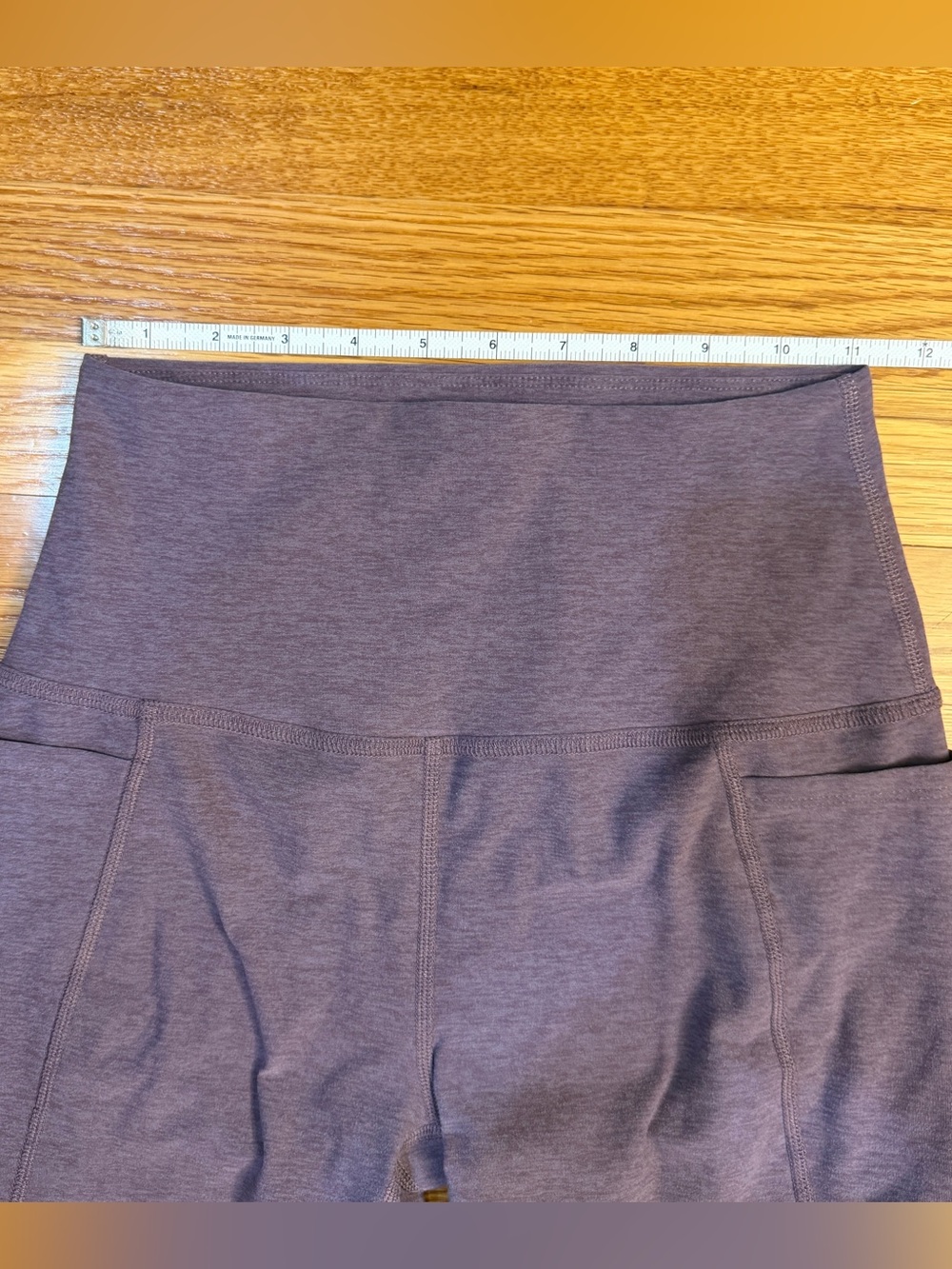 Beyond Yoga X Peloton High Waisted Leggings Heathered Pink - Size Est. Small - Picture 3 of 7